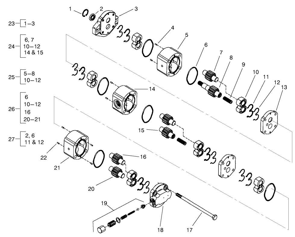 Gear Pump Assembly No. 98-9796