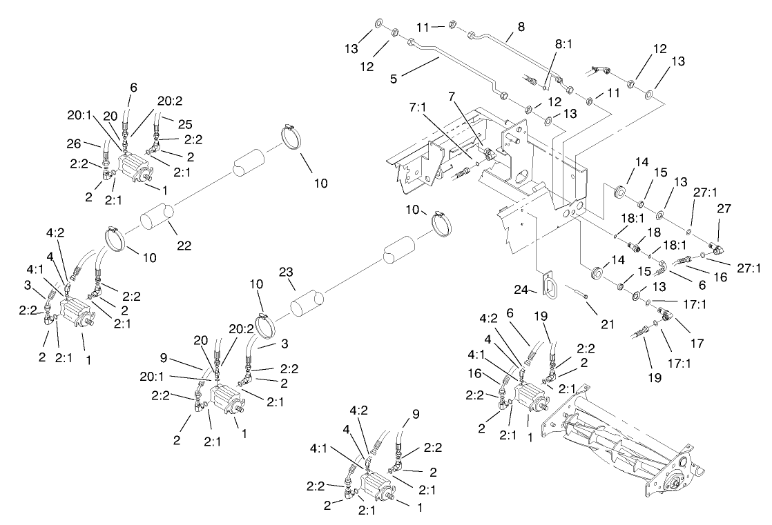 Reel Motors Assembly