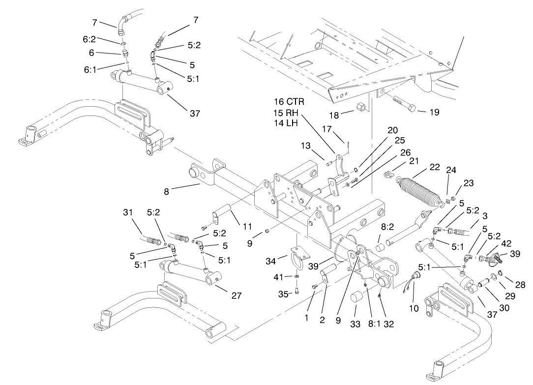 Front Lift Circuit Assembly