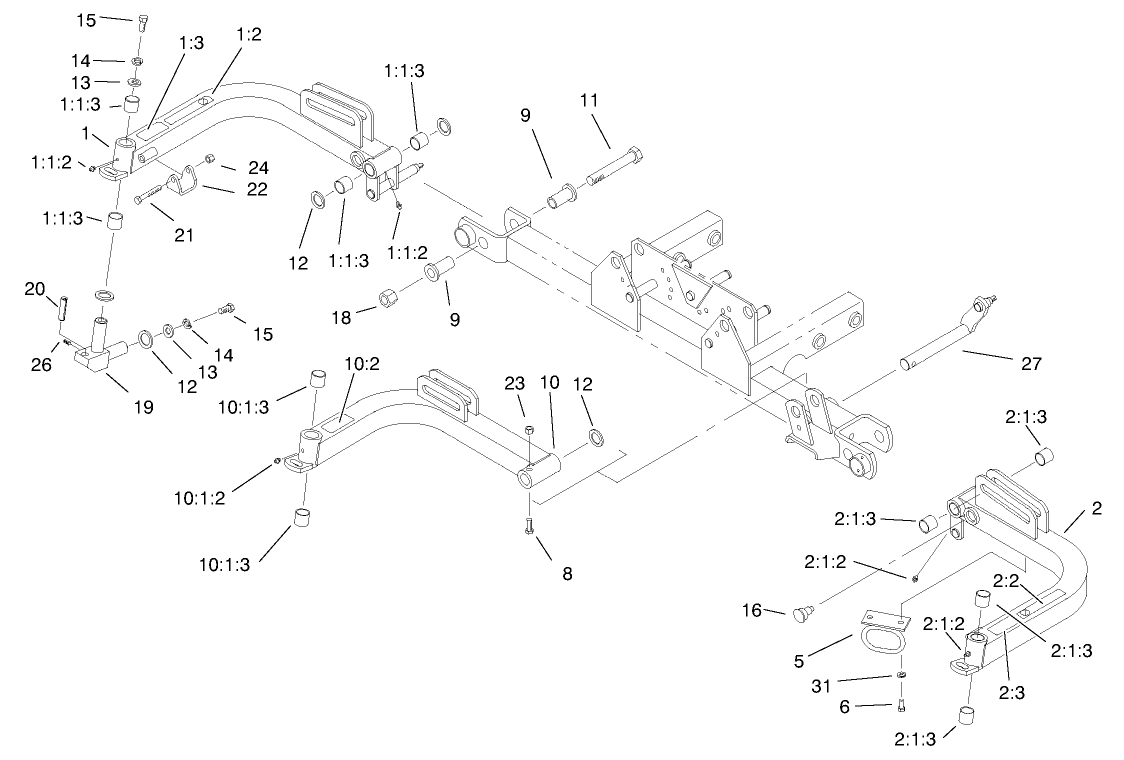 Front Lift Arm Assembly