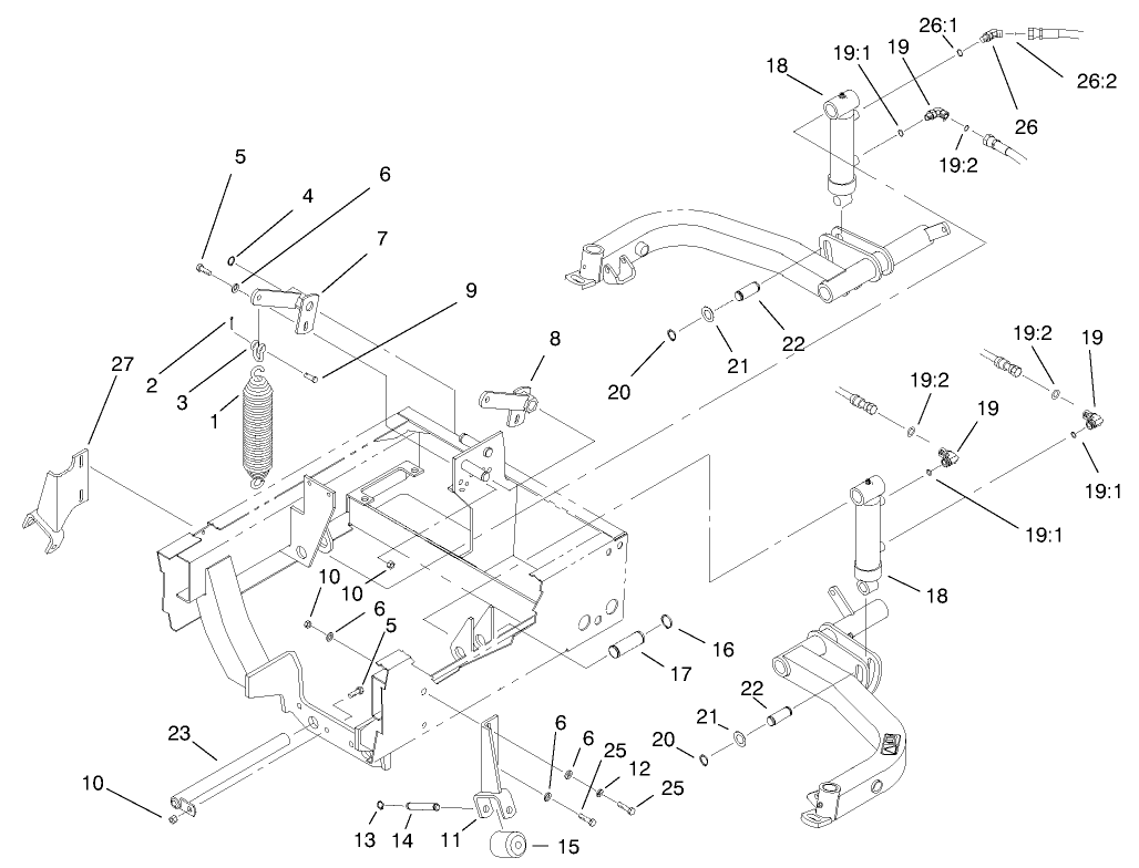 Rear Lift Circuit Assembly