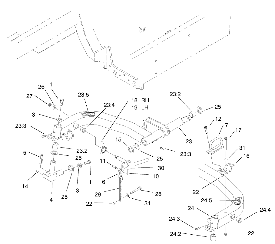 Rear Lift Arm Assembly