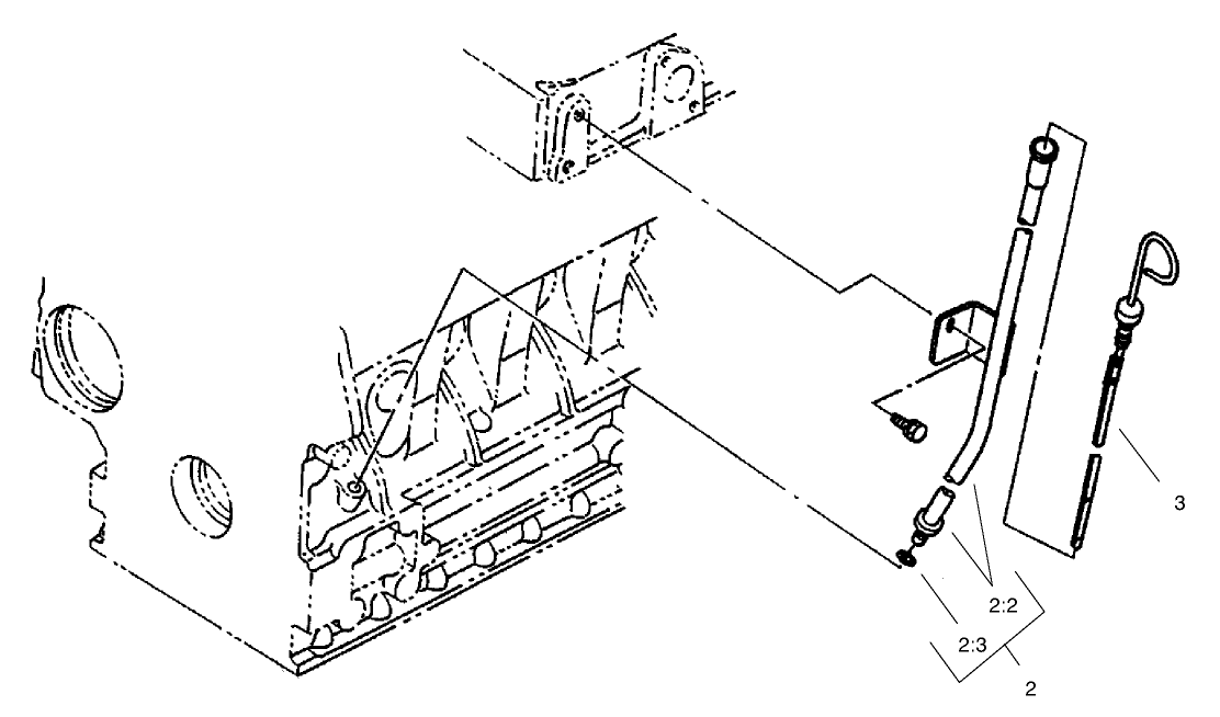 Dipstick and Guide Assembly