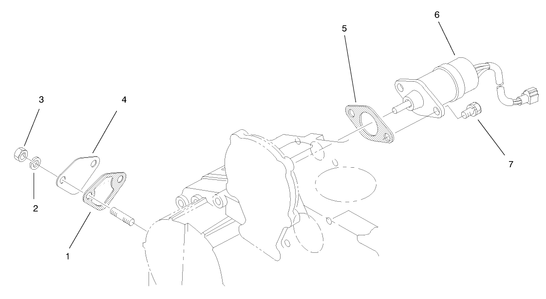 Stop Solenoid and Fuel Pump Assembly
