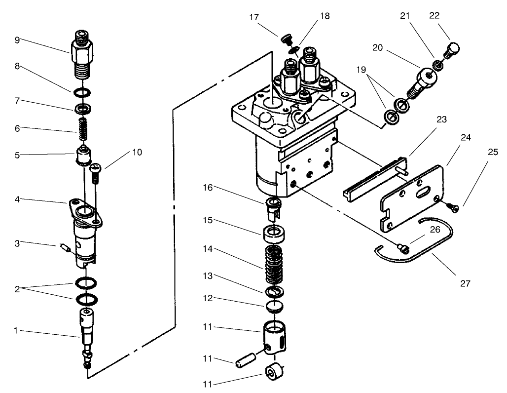Injection Pump Assembly No. 98-9643