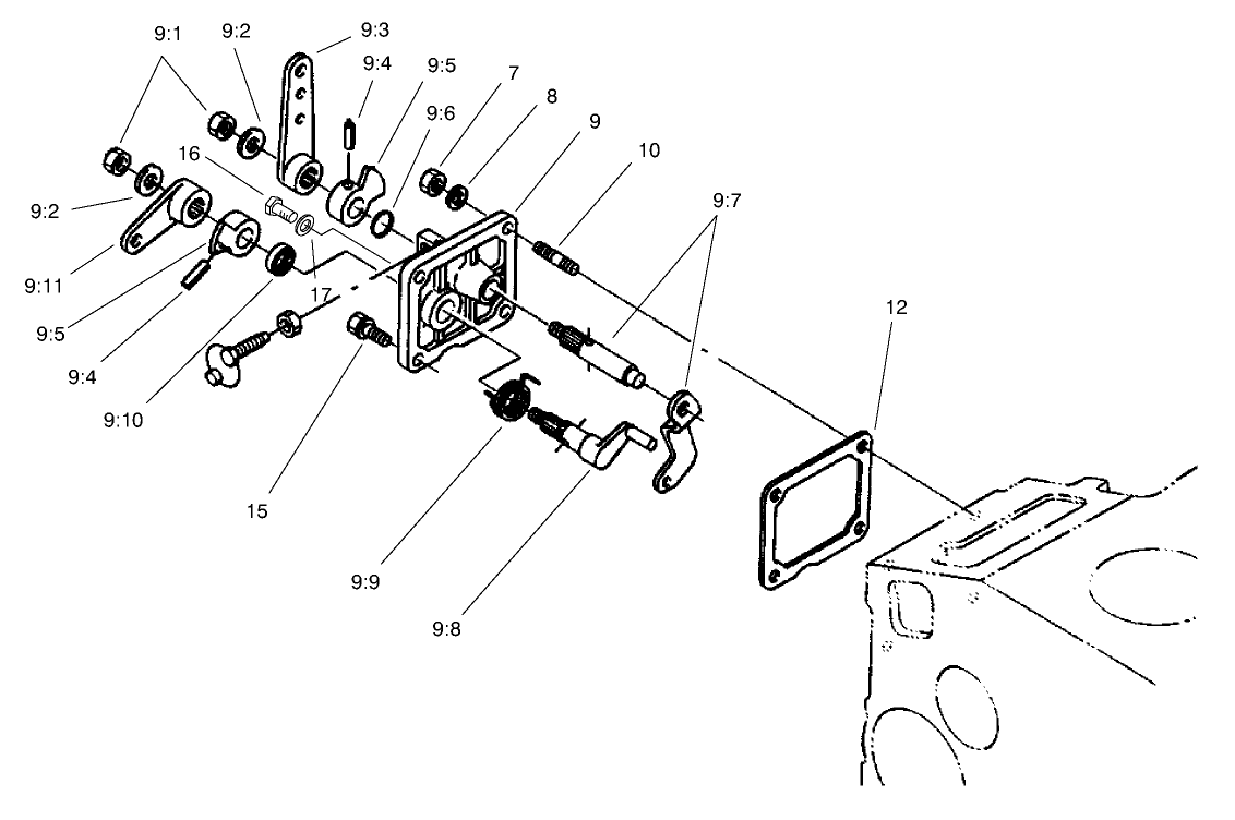 Speed Control Plate Assembly
