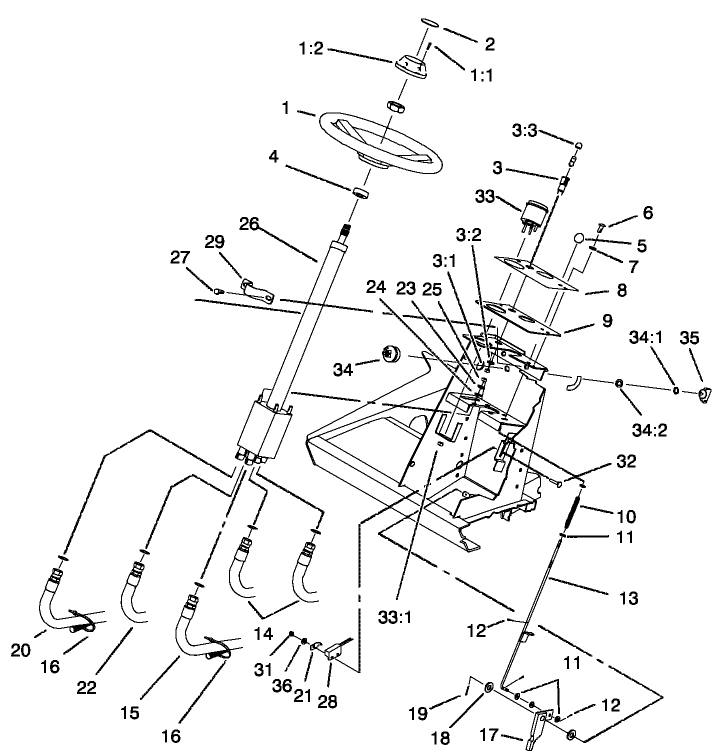 Steering Tower Assembly