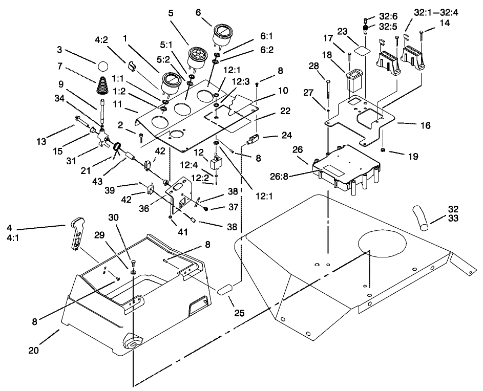 Control Console Assembly