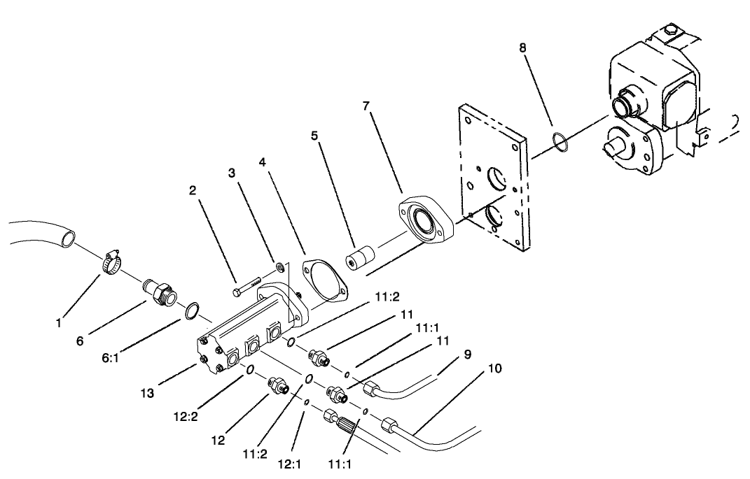 Gear Pump Installation Assembly