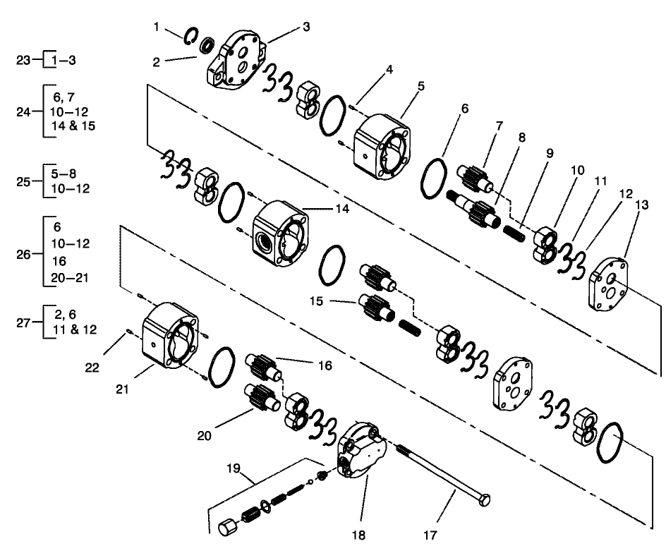 Gear Pump Assembly No. 98-9796