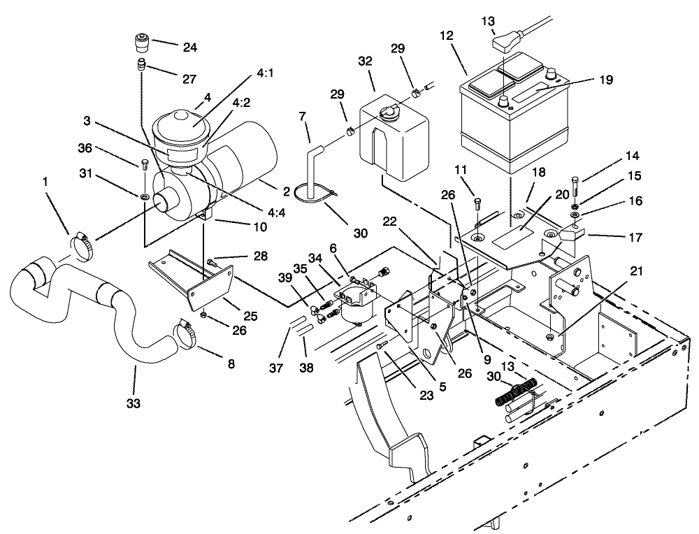 Engine Components Assembly