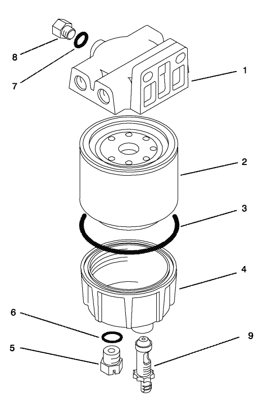 Water/Fuel Separator Assembly No. 98-9305