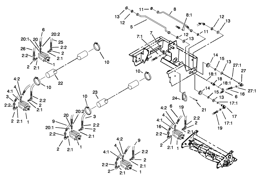 Reel Motors Assembly
