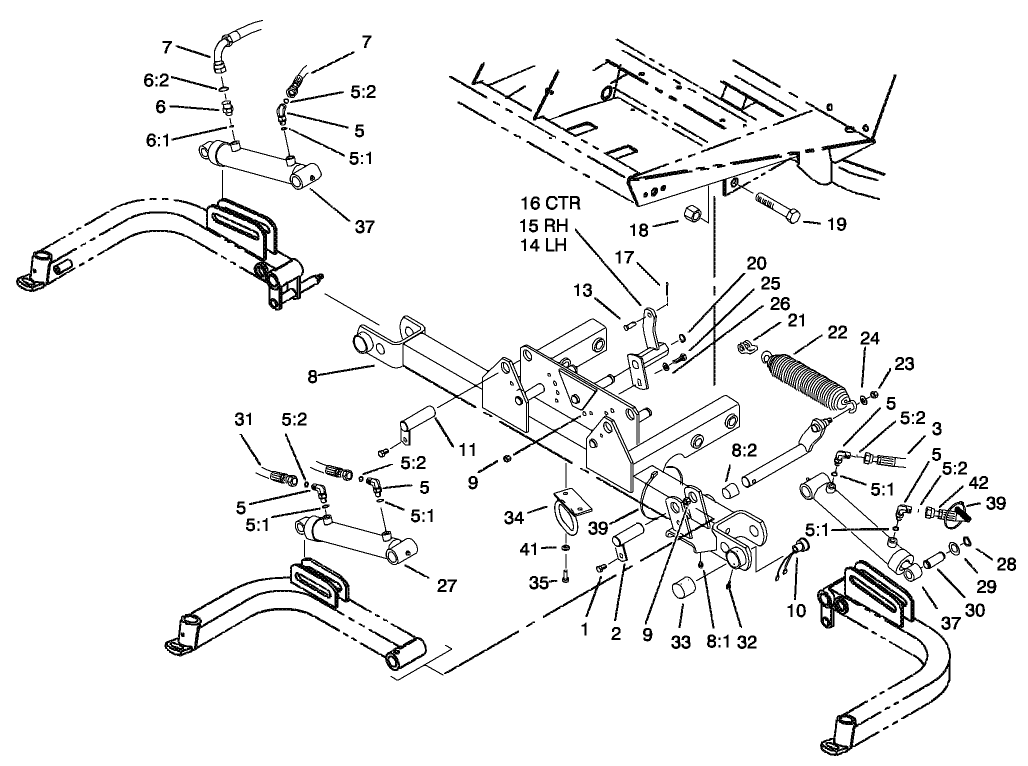 Front Lift Circuit Assembly