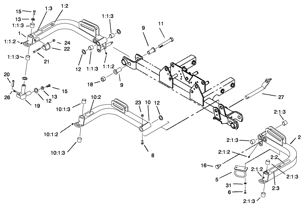 Front Lift Arm Assembly