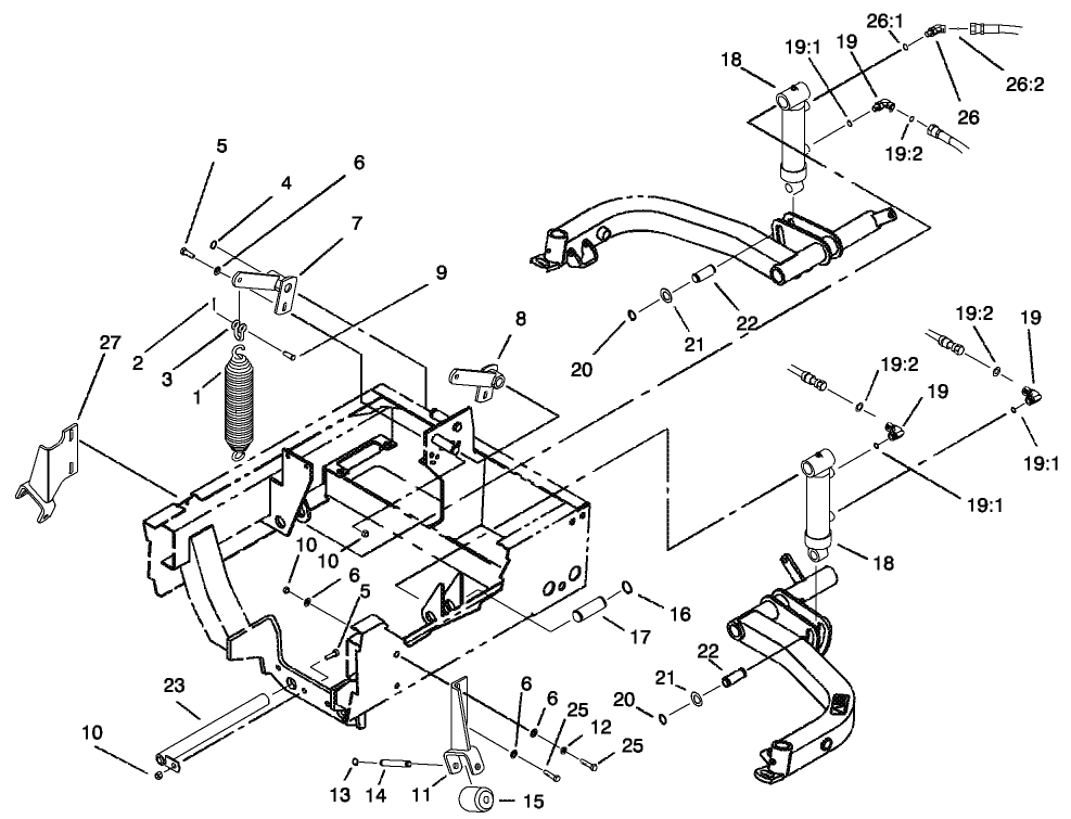 Rear Lift Circuit Assembly