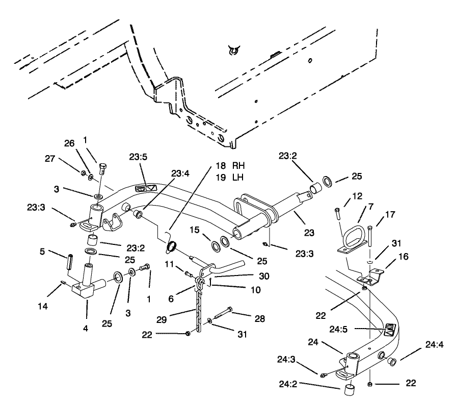 Rear Lift Arm Assembly