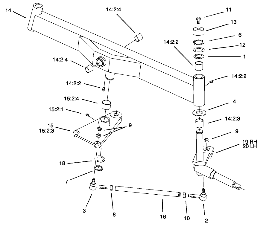Rear Axle Assembly (only on:03543)