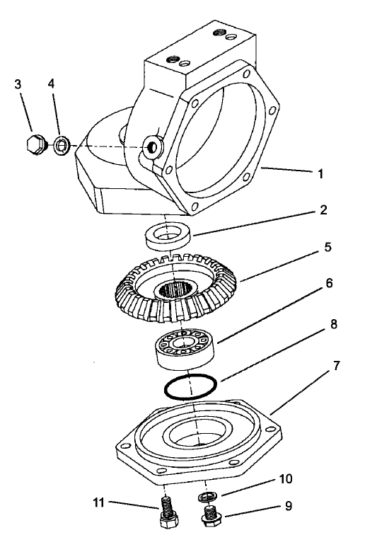 Rear Axle Assembly No. 98-3925 (Continued) Axle Case Assembly