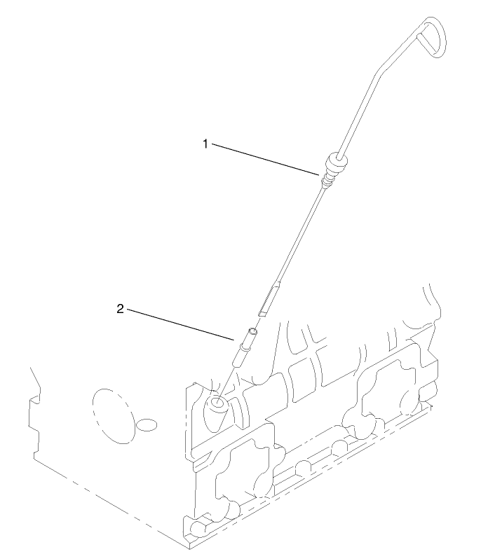Dipstick and Guide Assembly