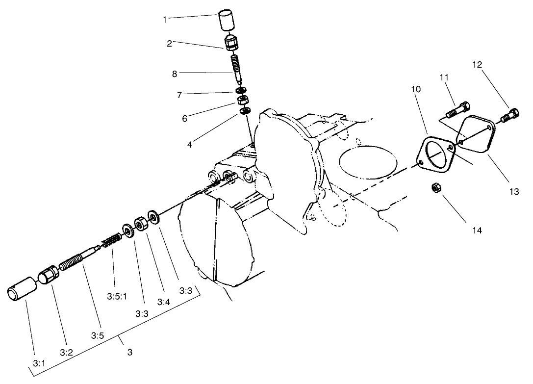 Engine Stop Lever Assembly