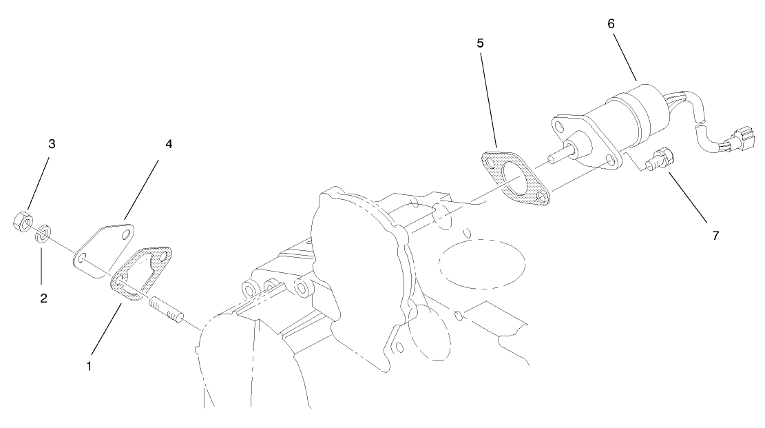 Stop Solenoid and Fuel Pump Assembly