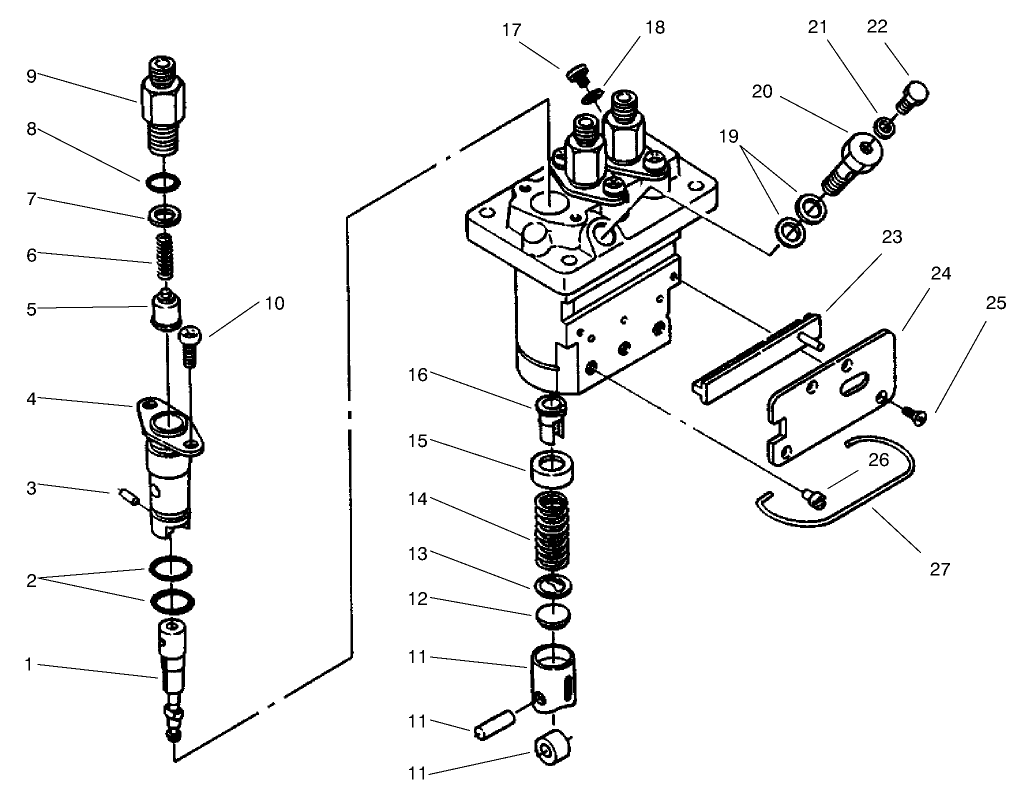 Injection Pump Assembly No. 98-9643