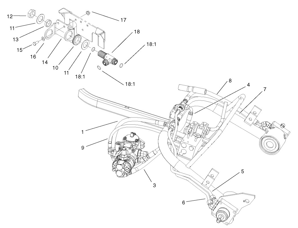 Hydraulic Traction Assembly