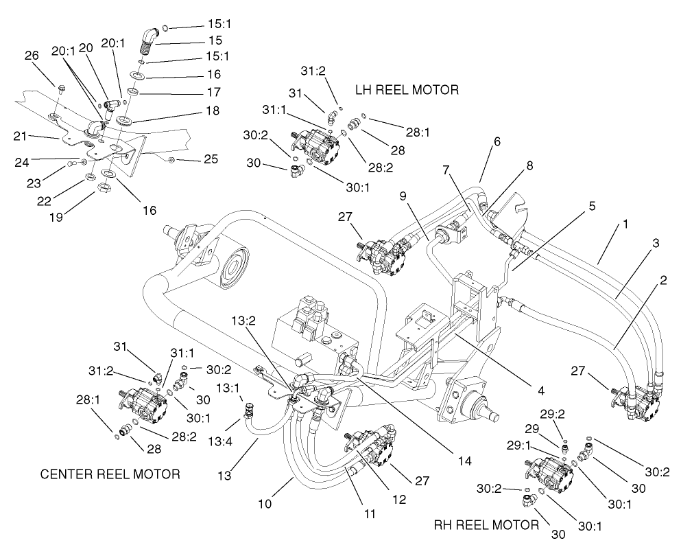 Hydraulic Reel Drive Assembly