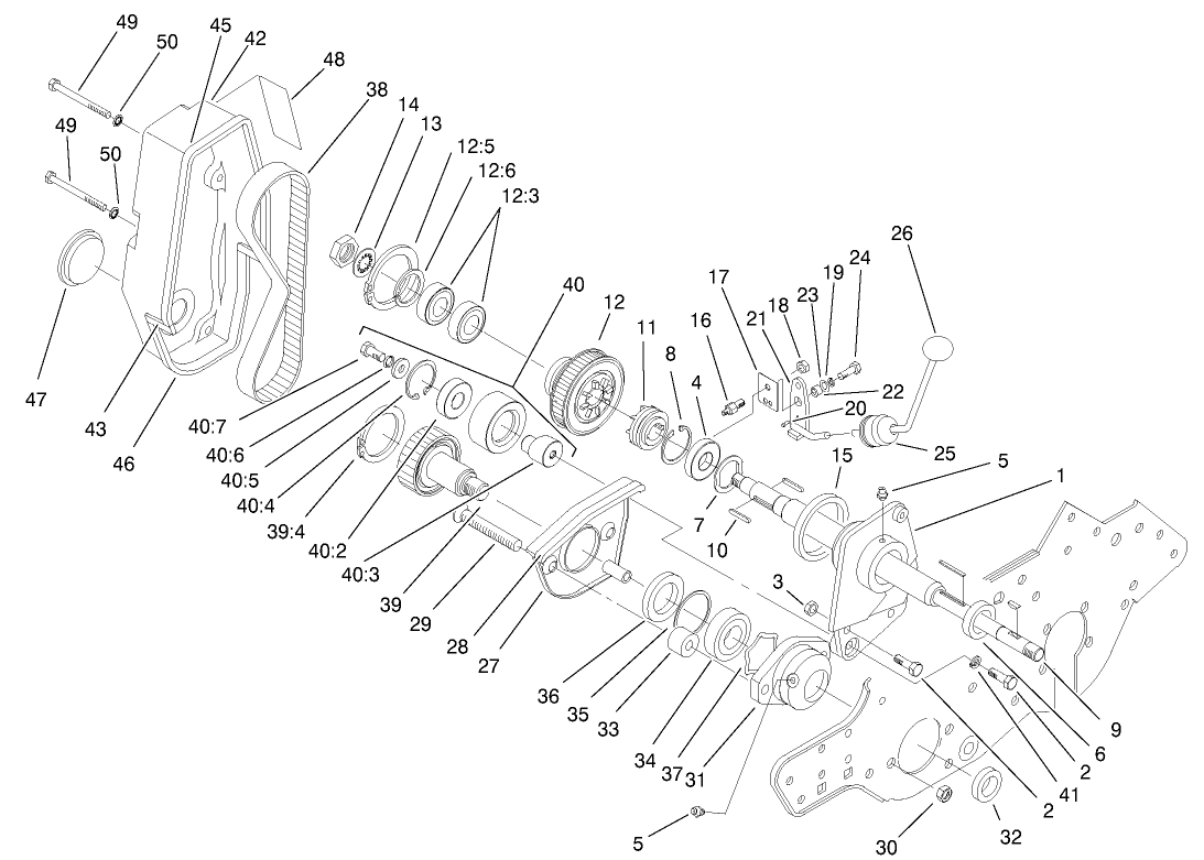 Reel Drive Assembly