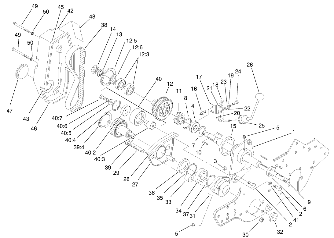 Reel Drive Assembly