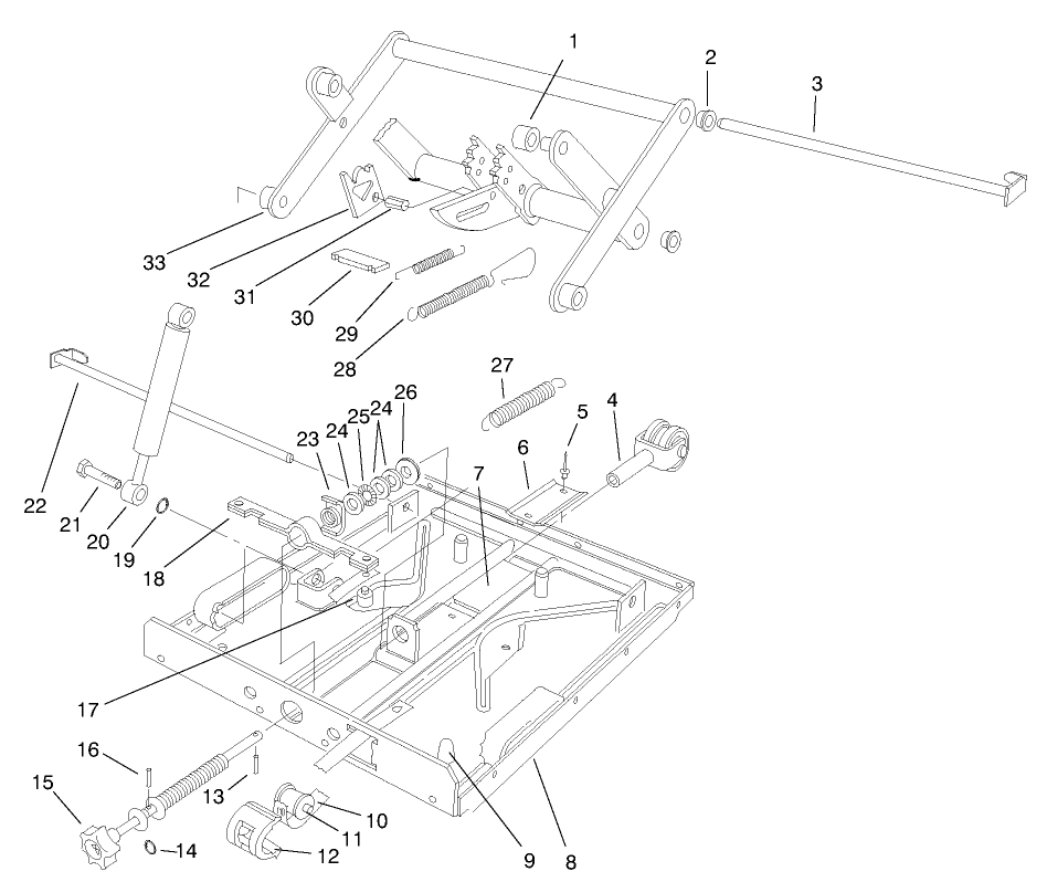 Seat Suspension Assembly
