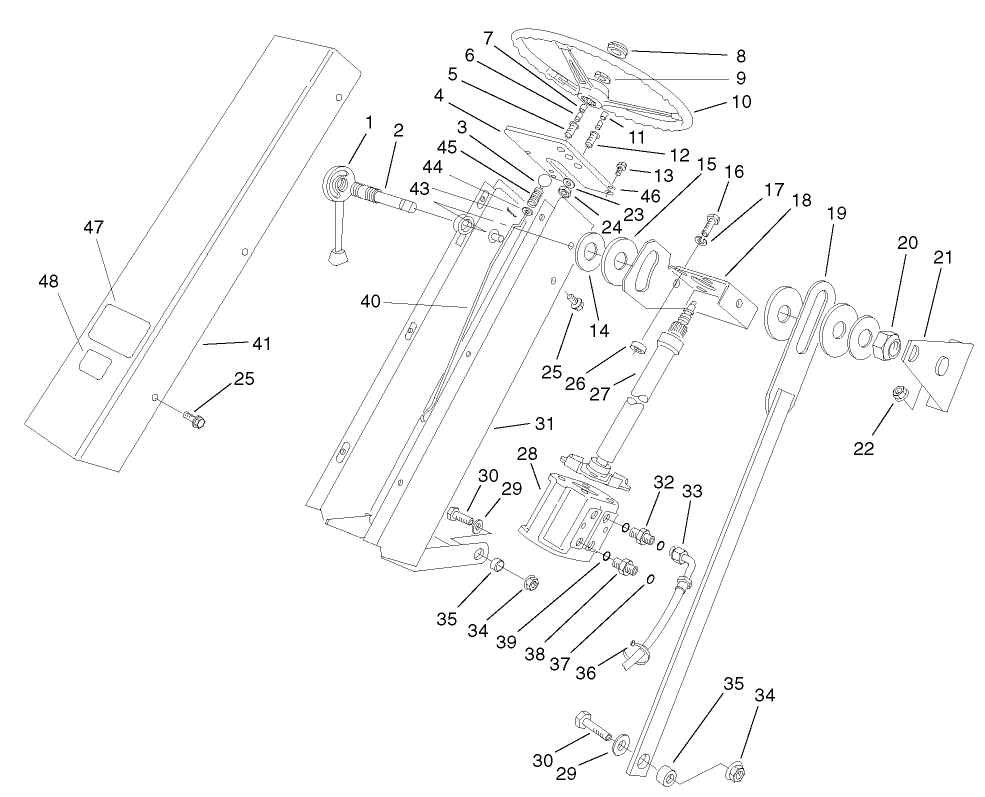 Steering Tower Assembly
