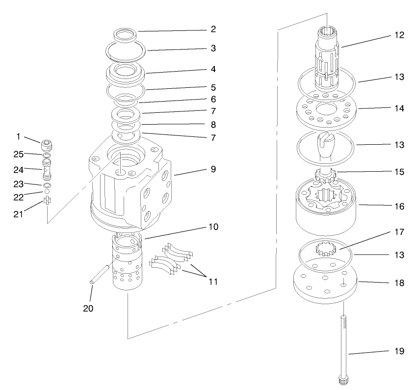 Power Steering Valve Assembly No. 92-9748