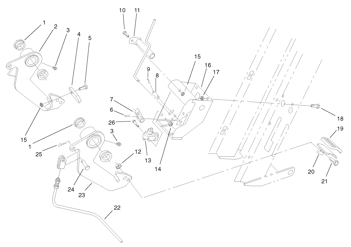 Steering Brake Assembly