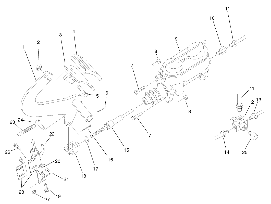 Service Brake Assembly