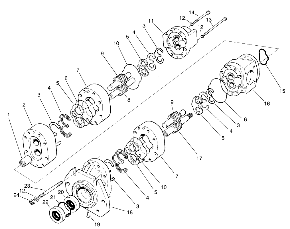 Double Gear Pump No. 69-2050-03