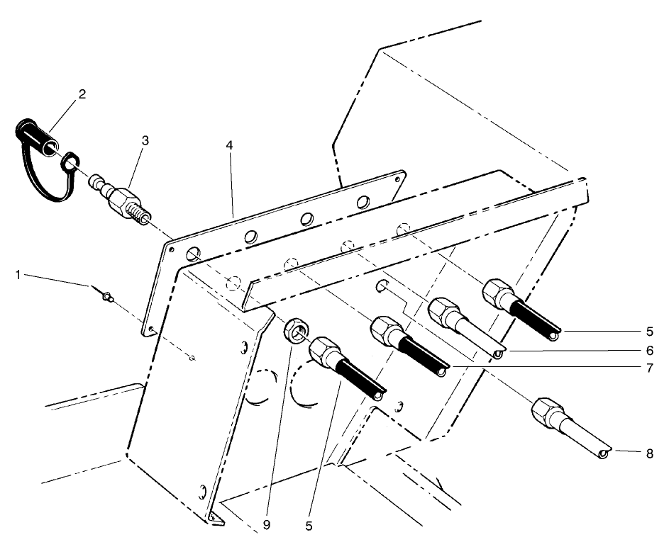 Hydraulic System Diagnostic Panel Assembly