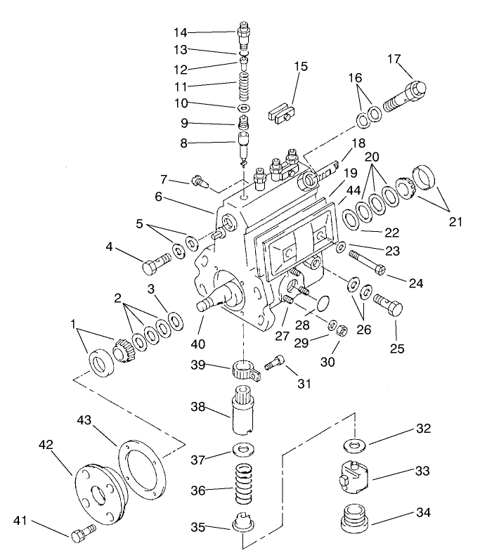 Injection Pump Assembly