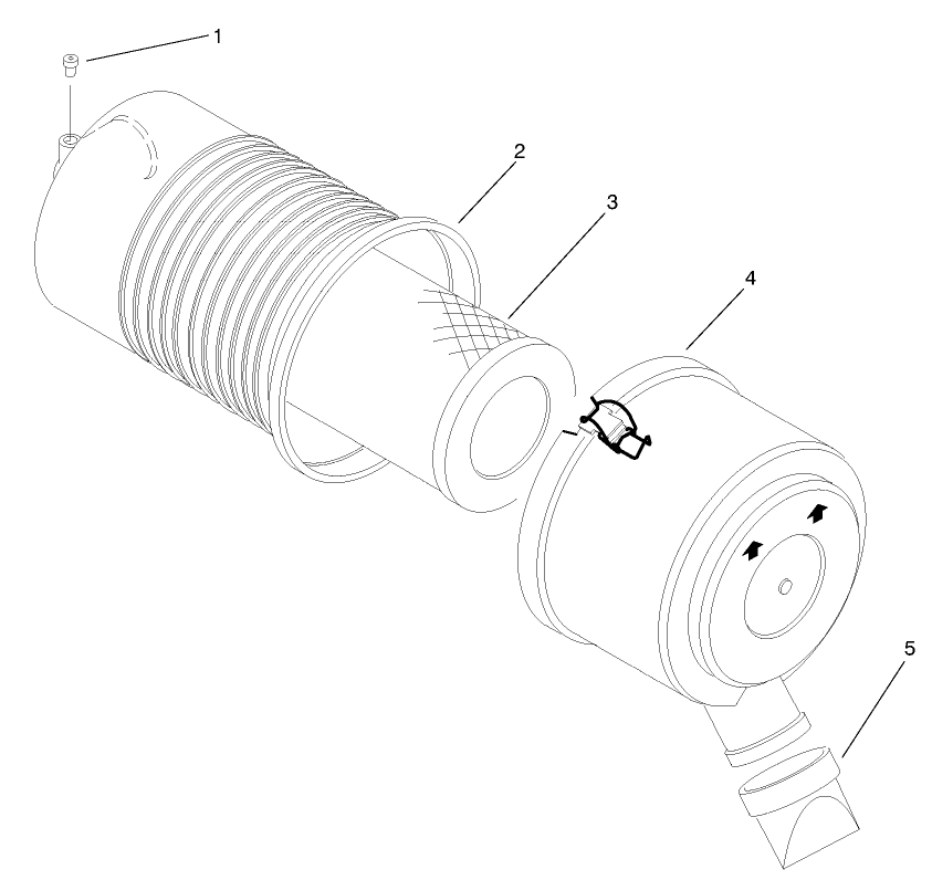 Air Cleaner Assembly No. 98-0800