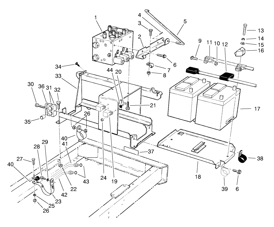 Battery Frame Assembly