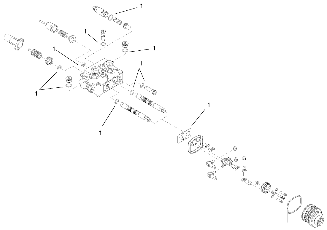 2-Spool Valve Assembly No. 95-3536