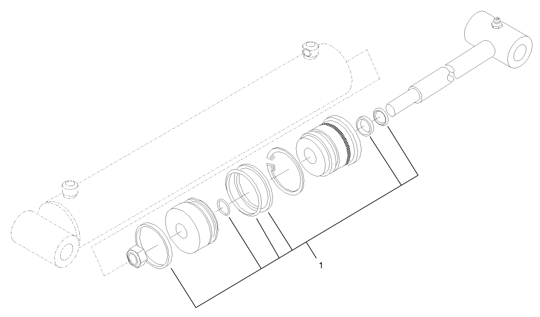 Lift Cylinder Assembly No. 99-6162