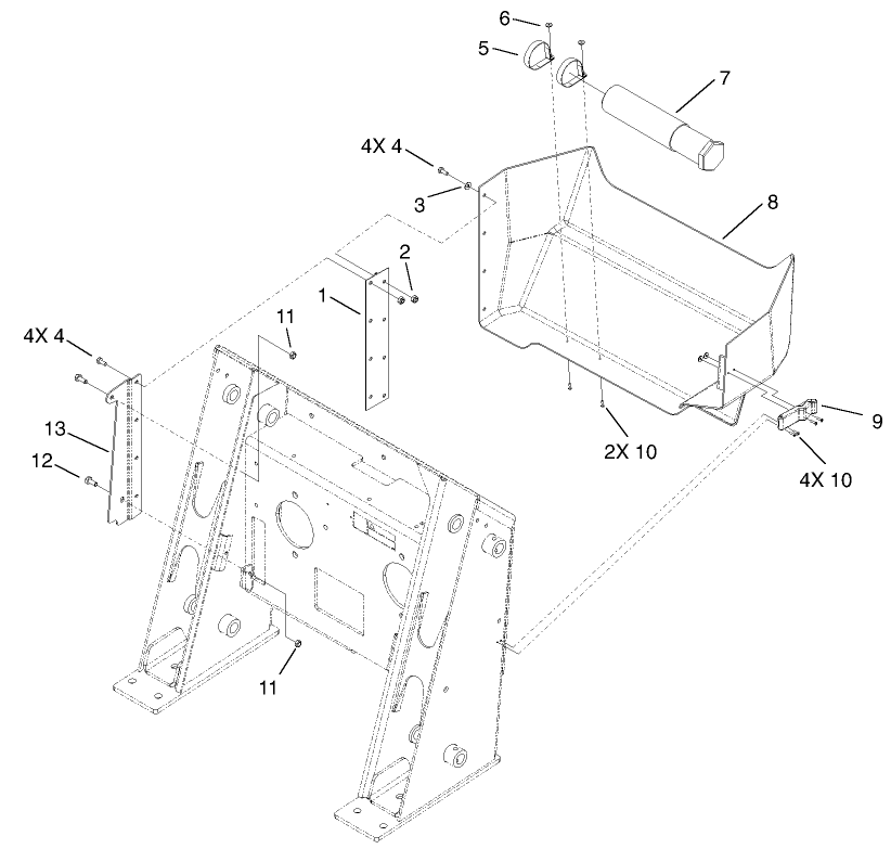 Rear Access Cover Assembly