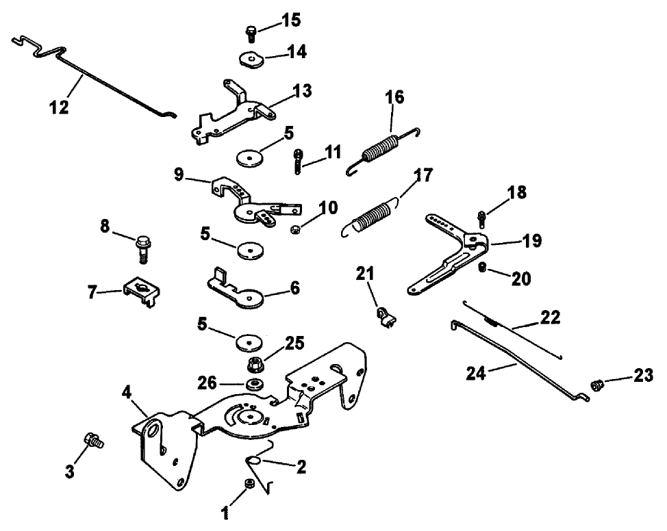 Engine Controls Assembly Kohler Engine CH25S PS-68688