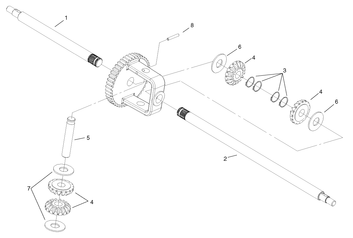 Differential Assembly No. 99-2038