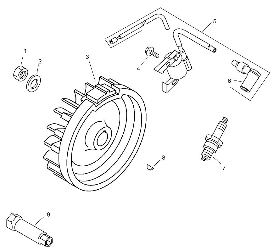 Ignition and Electrical Assembly Kohler Engine CS12 PA-941621