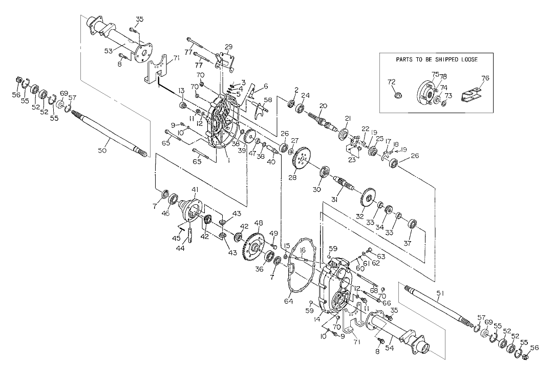 Transaxle Assembly No. 99-7941
