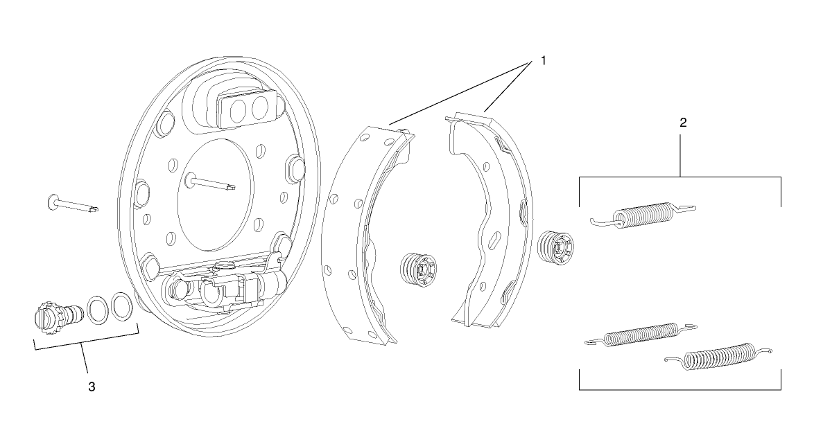 Left Hand Brake Assembly No. 99-7137