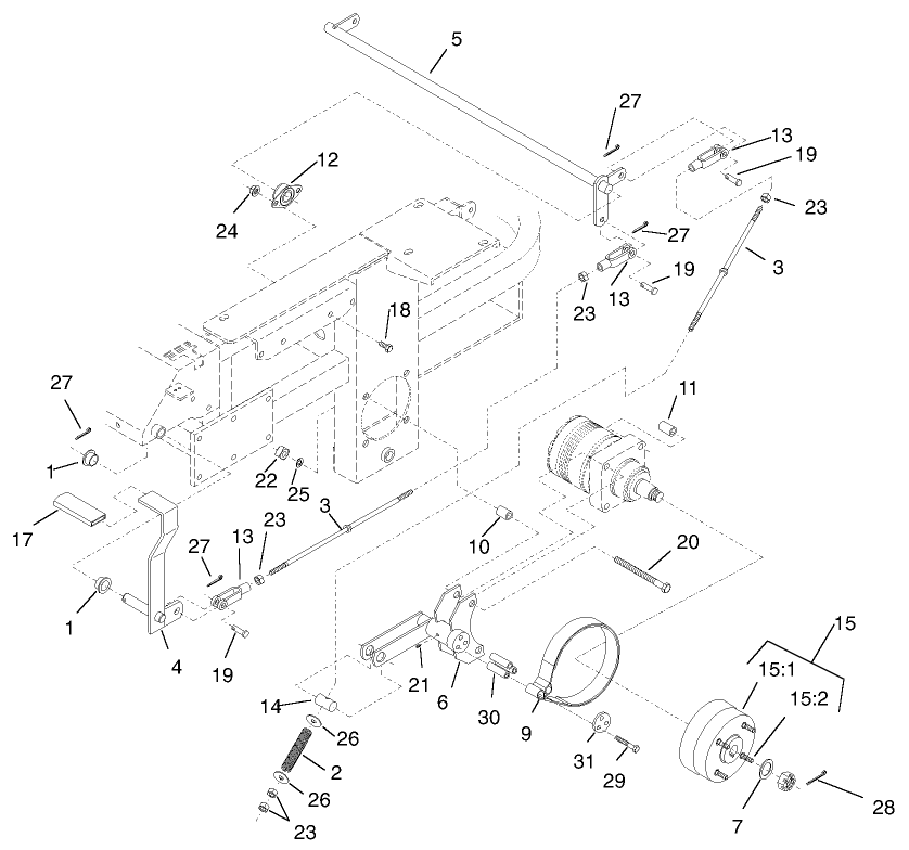 Brake and Wheel Hub Assembly